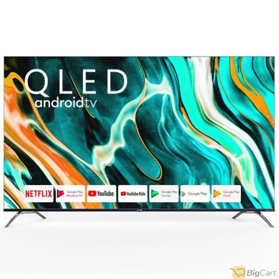 ARRQW 75 INCH QLED 4K GOOGLE TV Frameless Design RO-75LCQ